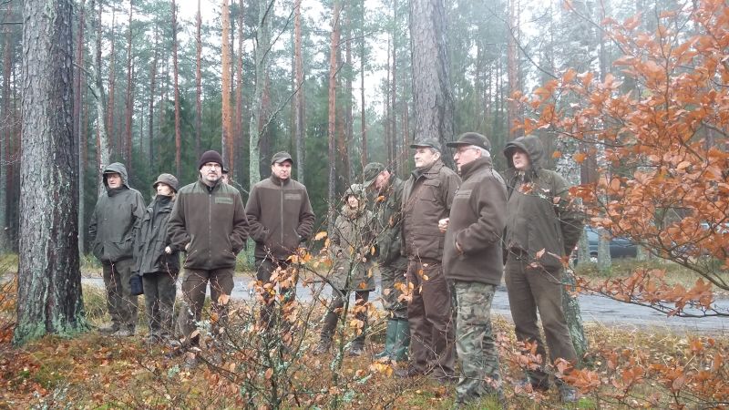 Spotkanie koła terenowego Polskiego Towarzystwa Leśnego