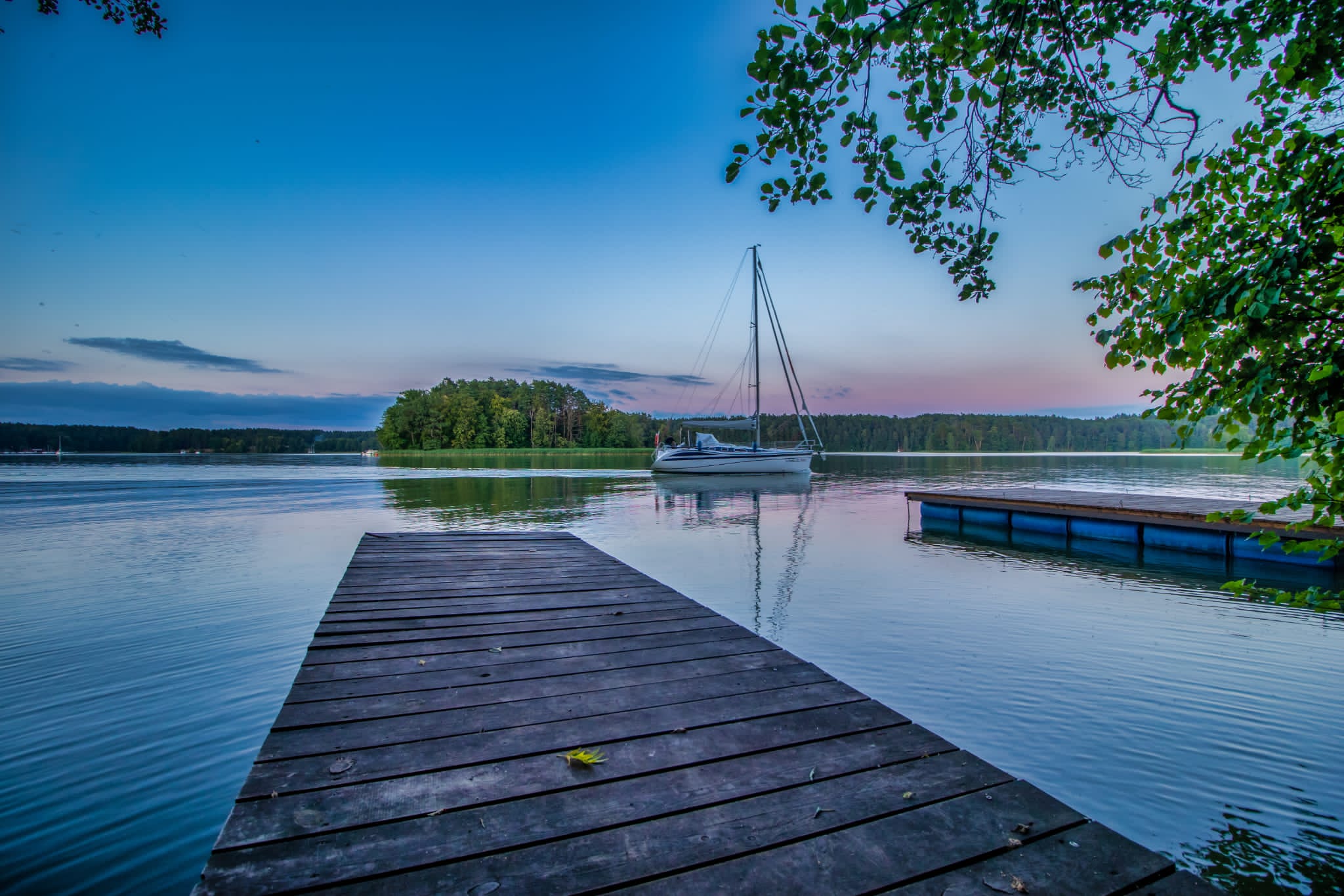 Miejsce organizacji wydarzenia - Jezioro Nidzkie. Fot. Marcin Czaplicki